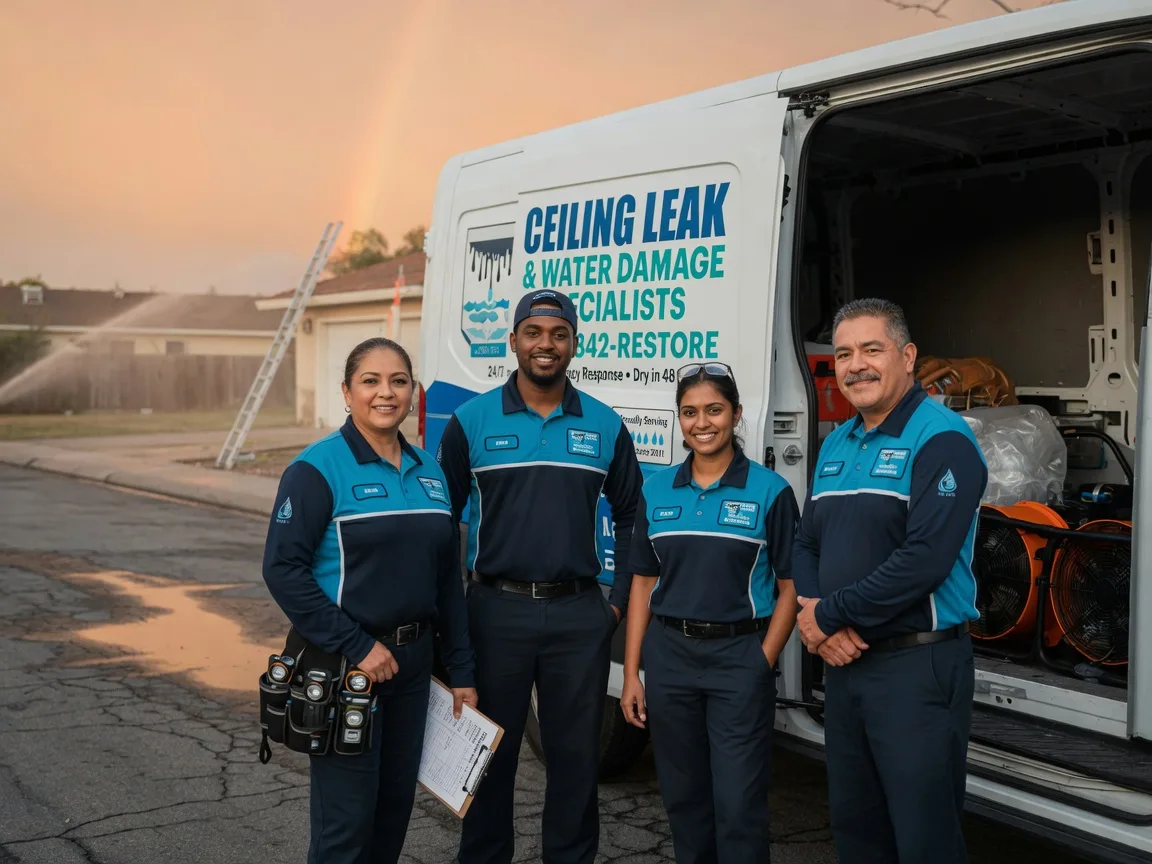 Ceiling Leak Cleanup company in San Diego, CA